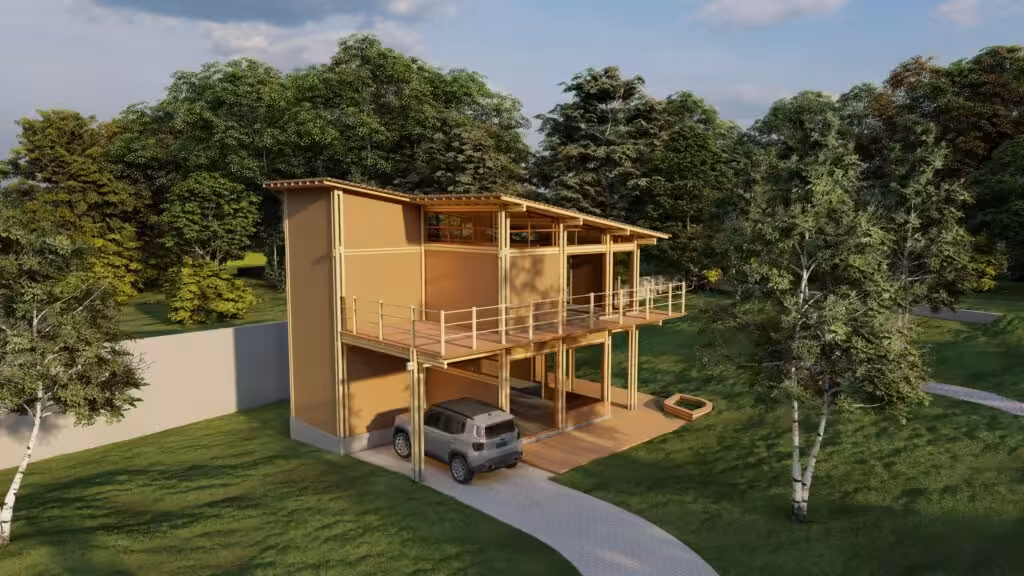 Refugio renascer projeto sustentavel com estilo contemporaneo e foco no bem estar