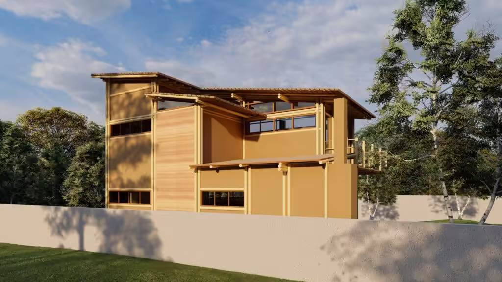 Refugio renascer projeto sustentavel com estilo contemporaneo e foco no bem estar
